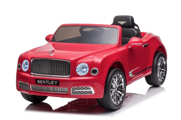 Battery Car Bentley Mulsanne Red Painted