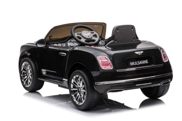 Battery Car Bentley Mulsanne Black Painted