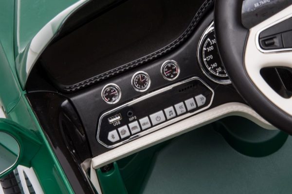 Battery Car Bentley Mulsanne Green Painted
