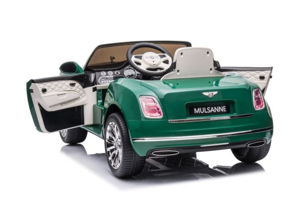 Battery Car Bentley Mulsanne Green Painted