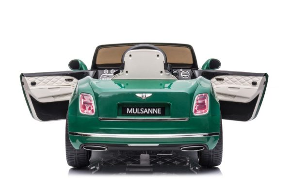 Battery Car Bentley Mulsanne Green Painted