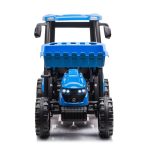 Battery-operated tractor with trailer Hercules Blue 24V