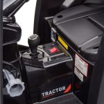 Battery-operated tractor with trailer Hercules Blue 24V