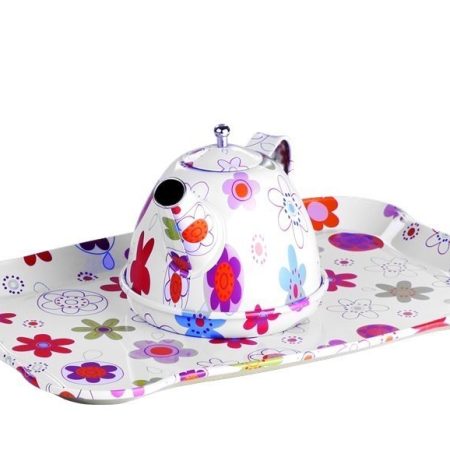 Beautiful Metal Tea Service Kitchen Set