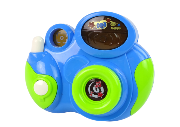 Interactive Blue Photo Camera