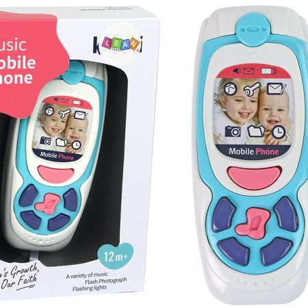 Children's Educational Mobile Phone Melody Blue
