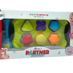 Educational Two-Sided Hammer Punching Sorter Blocks Shapes