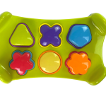 Educational Two-Sided Hammer Punching Sorter Blocks Shapes