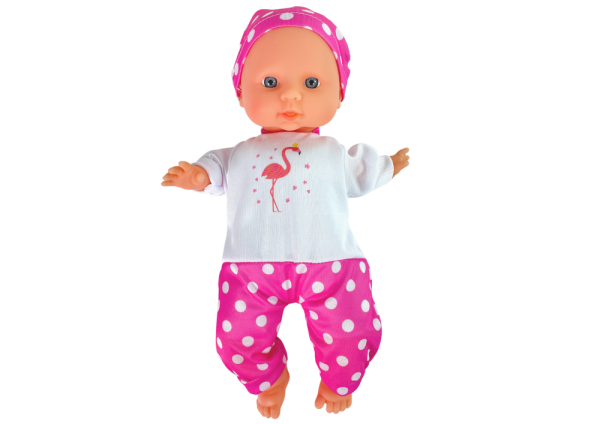 Baby Doll Pink Dots Pyjamas 30 cm