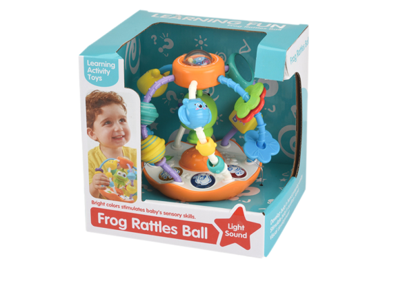 Interactive Frog Ball Toy Light Music