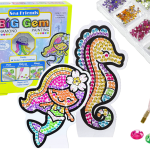 Diamond Embroidery Creative Sticker Set Marine Animals