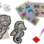 Diamond Embroidery Creative Sticker Set Marine Animals