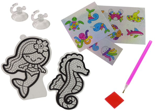 Diamond Embroidery Creative Sticker Set Marine Animals