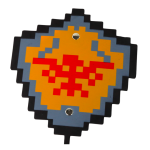 Knight Set Sword Foam Shield Pixel Theme