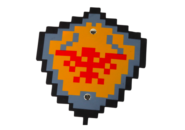 Knight Set Sword Foam Shield Pixel Theme
