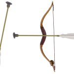 Samurai Knight Costume Bow Sword Set