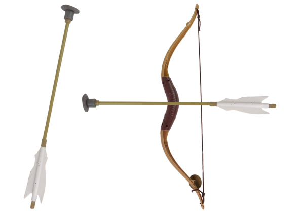 Samurai Knight Costume Bow Sword Set