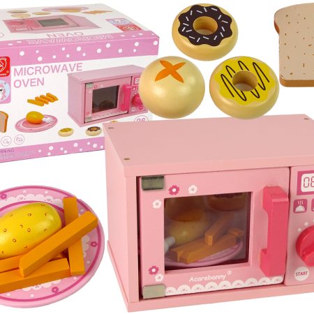 Wooden Microwave Cooker Food