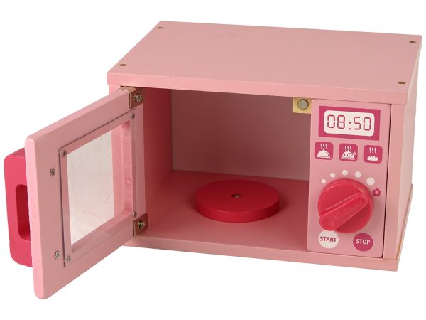 Wooden Microwave Cooker Food