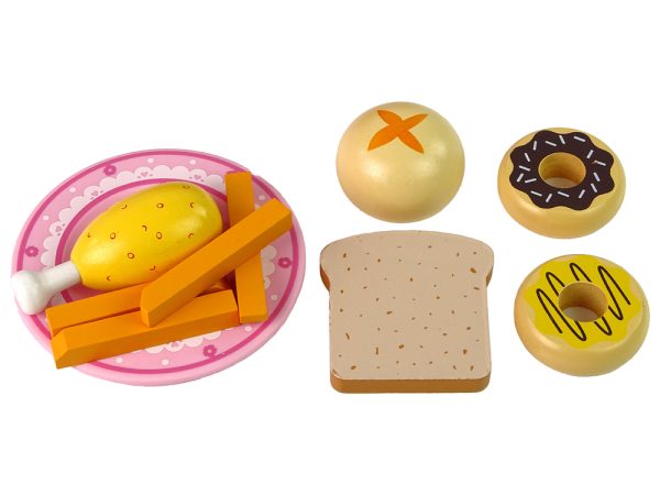 Wooden Microwave Cooker Food