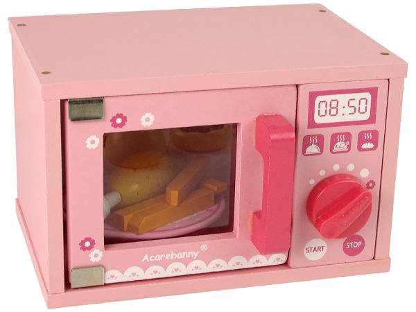 Wooden Microwave Cooker Food