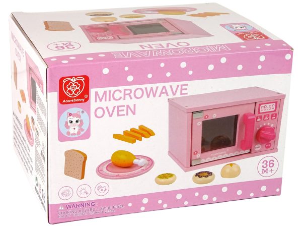 Wooden Microwave Cooker Food