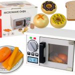 Wooden Microwave Cooker Food white