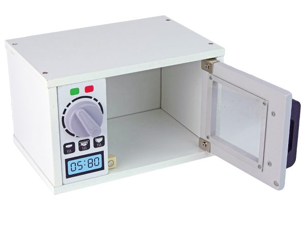 Wooden Microwave Cooker Food white