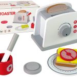Wooden Toaster Breakfast Accessories Knob For Kids