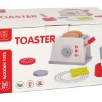 Wooden Toaster Breakfast Accessories Knob For Kids