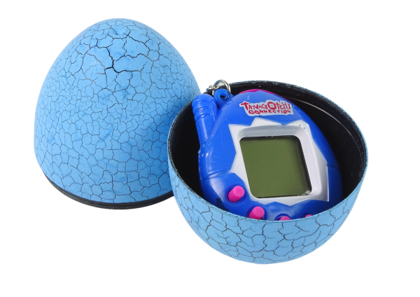 Tamagotchi in Egg Game Electronic Pet Blue