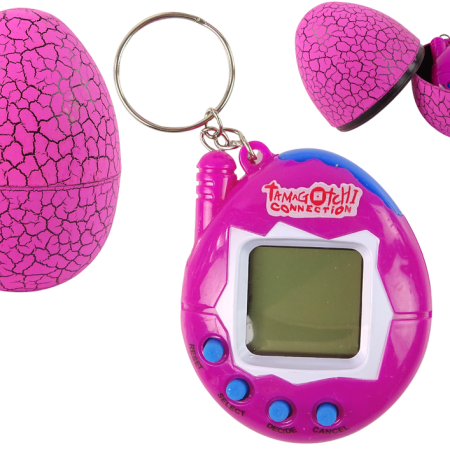 Tamagotchi in Egg Game Electronic Pet Pink