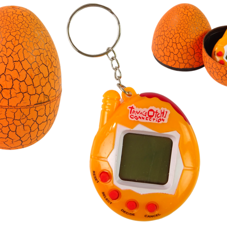 Tamagotchi in Egg Game Electronic Pet Orange