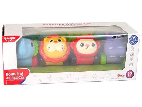 Set of Coloured Vehicles with Balls