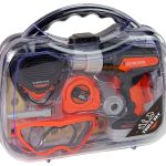 DIY Kit in a Tool Box Battery Drill Glasses