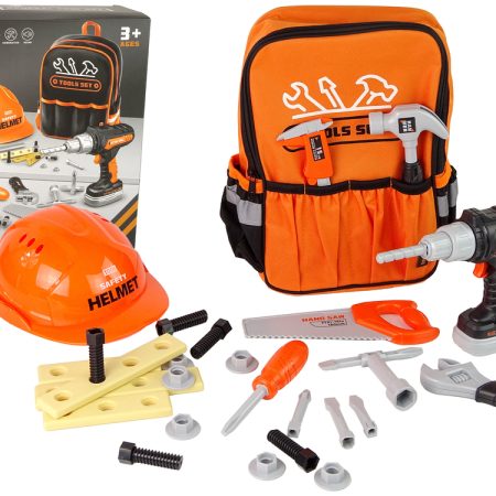 DIY Kit in Backpack Helmet Tools Orange