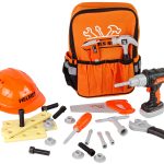 DIY Kit in Backpack Helmet Tools Orange