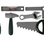 Handyman Set in a Carrying Case Battery Drill Hammer