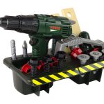 Handyman Set Battery Screwdriver Organiser Green