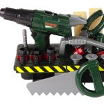 Handyman Set Battery Screwdriver Organiser Green