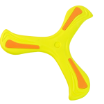 Boomerang Flying Disc Thrower Yellow For Kids