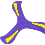 Boomerang Flying Disc Thrower Purple For Kids