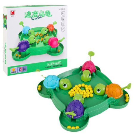 Family Arcade Game Hungry Turtles Board Balls