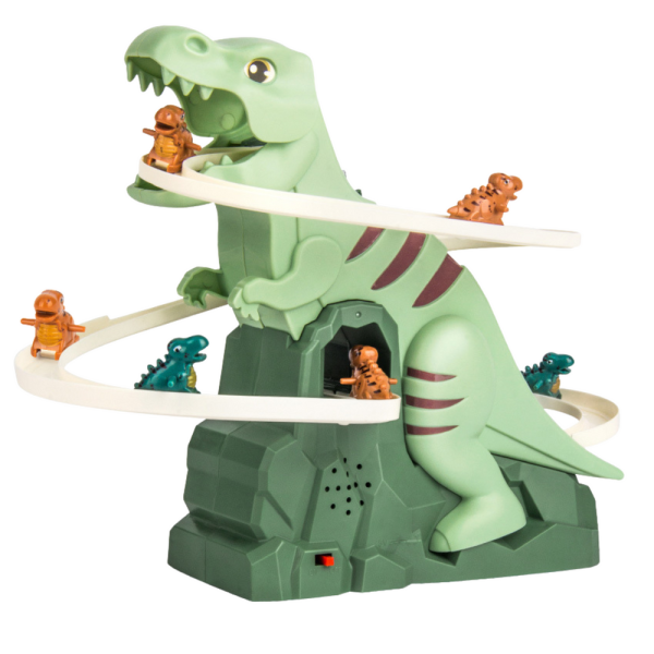Track Slide Dinosaur Climb Lights Sounds