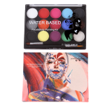 Face and Body Paints 15 Colors 2 Brushes