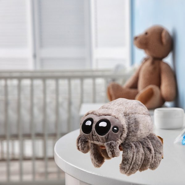 Plush Spider Plush Toy Mascot Cuddly Toy Gray 18cm