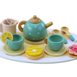 Tea Coffee Set for Children Wooden 15 Pieces