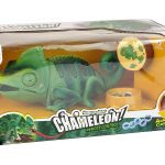 Remote Controlled Chameleon Green Light 28 cm