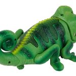 Remote Controlled Chameleon Green Light 28 cm