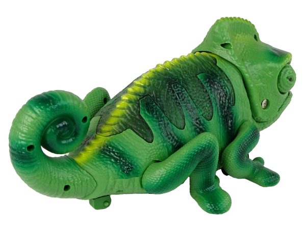 Remote Controlled Chameleon Green Light 28 cm